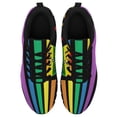 thumbnail image 2 of LGBT Pride Shoes Men Women Fashion Rainbow Sneakers Lightweight Breathable Running Shoes Gift for Gay Lesbian Black Size 12, 2 of 5