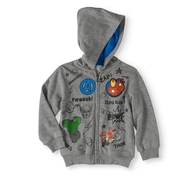 Little Boys' Screen Printed Hoodie