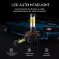 thumbnail image 2 of 6000K White LED Headlight High/Low Beam + Fog Light Bulbs Kit For Mitsubishi Eclipse Cross 4PC, 2 of 12