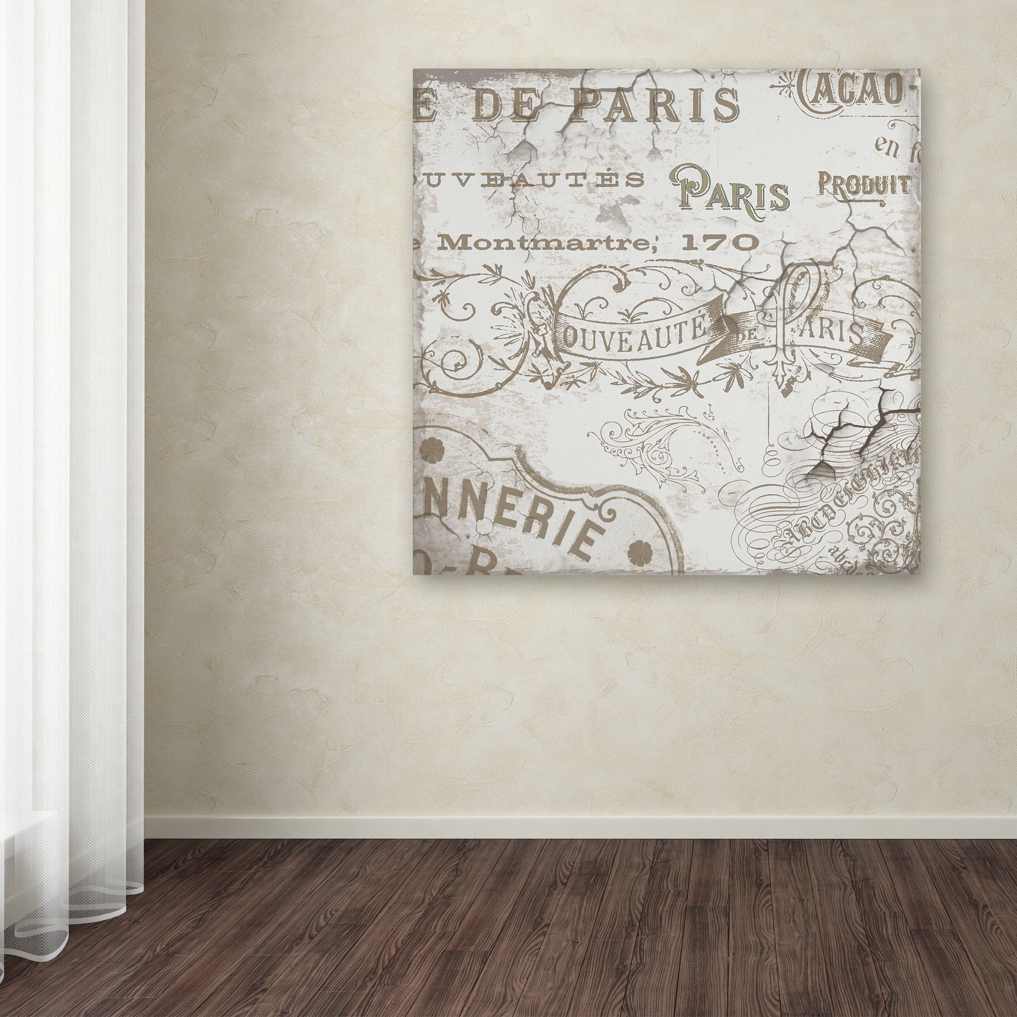 Trademark Fine Art "Bon Mots IV" Canvas Art by Color Bakery