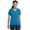 Pond Blue, variant on Sport-Tek Ladies Posicharge Racermesh V-Neck Tee