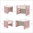 thumbnail image 6 of BanaSuper Toddler Table and Chair Set Plastic Activity Table for Toddlers -Pink, 6 of 7