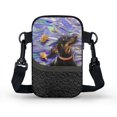 thumbnail image 2 of HELLHERO Dog Pattern Crossbody Bag Double-layer Polyester Adult 4.33"x1.97"x7.09" for Daily Commute or Casual Outings, 2 of 7