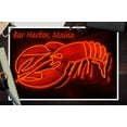 thumbnail image 3 of Bar Harbor, Maine, Lobster Neon (12x18 Wall Art Poster, Room Decor), 3 of 3