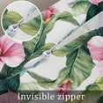 thumbnail image 7 of Flowers Leaves Throw Pillow Cover 16 x 24 Inch Decorative Pillow Cover Summer Tropical Palm Plants Birds Animals Lumbar Pillowcase Seasonal Rectangle Cushion Case for Couch Sofa Bed Living Room, 7 of 7