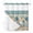 Teal Blue, variant on No Hook Shower Curtains with Snap-in Liner Set, Beach Coastal Blue Waterproof Hotel Style Bathroom Shower Curtain, Nautical Shell Starfish Coral Summer Breathable Mesh Top Bath Curtains 72''x72''