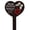 F001- Black (A), variant on Grave Decorations for Cemetery, Outdoor Garden Decor, Sympathy Gifts for Loss of Mother, Grave Flowers for Cemetery, 10X6 Inch Solid Black Metal Memorial Marker, Water Resistant
