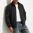 thumbnail image 5 of StSilkitty Mens Casual Jackets Zip up Solid Color Long Sleeve Fashion Jacket with Pockets Lightweight Soft Coat, 5 of 7