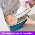 thumbnail image 5 of BUDDY PACK Reusable Food Storage Container With Lid for Meal Prep, BPA Free, Made in Korea, 50 Pack, 17 oz, 5 of 10