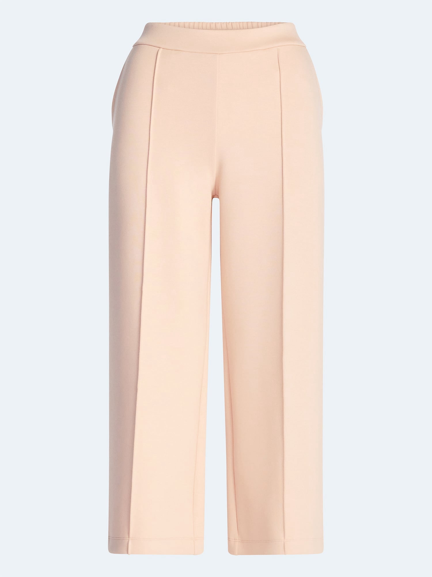 Scoop Women's and Women's Plus Scubaknit Cropped Seamed Pants, 24'' Inseam, Sizes XS-4X