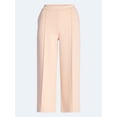 thumbnail image 5 of Scoop Women's and Women's Plus Scubaknit Cropped Seamed Pants, 24'' Inseam, Sizes XS-4X, 5 of 5