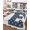Red, Blue, Brown, variant on Quilt King Size Bedding Set, LOVE Reversible Summer Quilt 3 Pieces, Patriotic Usa Flag Stars Red Stripes Farm Wood Grain Lightweight Bedspreads Coverlets with 2 Pillow Shams for All Seasons