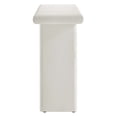 thumbnail image 3 of Modway Relic Modern Wood & Cement Concrete Console Table in White, 3 of 3