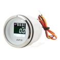 thumbnail image 4 of Velómetro GPS, 52 mm DC 9-32V IP67 Impermeable MPH Odómetro GPS Universal para Motocicleta para marina para RV, 4 of 7