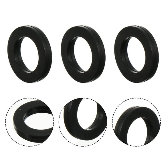 FONDOTIN 100Set Flat Gaskets Washers Rubber For Plumbing And Machinery