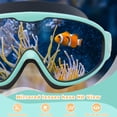 thumbnail image 3 of Pack de 2 gafas de natación Keary para niños de 6 a 14 años, antivaho y UV, 3 of 7