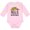 AD-Pink, variant on Hello, Beaches Group of Pineapples Boys or Girls Long Sleeve Baby Bodysuit