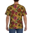 thumbnail image 2 of Naloa Sunflower Men's T-Shirt Sport T-shirt Men's Basic Tee Casual Men's Shirt, Round Neck, Short Sleeves - Small, 2 of 5