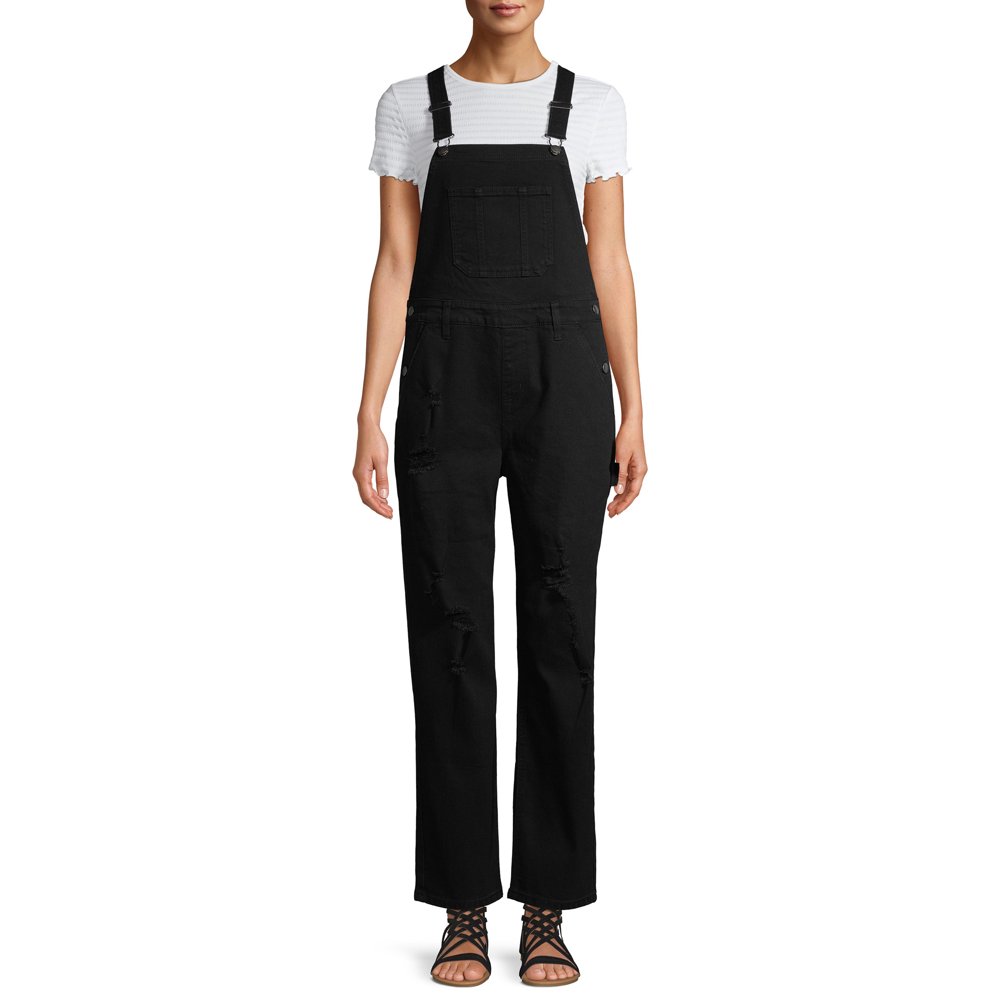 No Boundaries No Boundaries Juniors' Retro Overalls