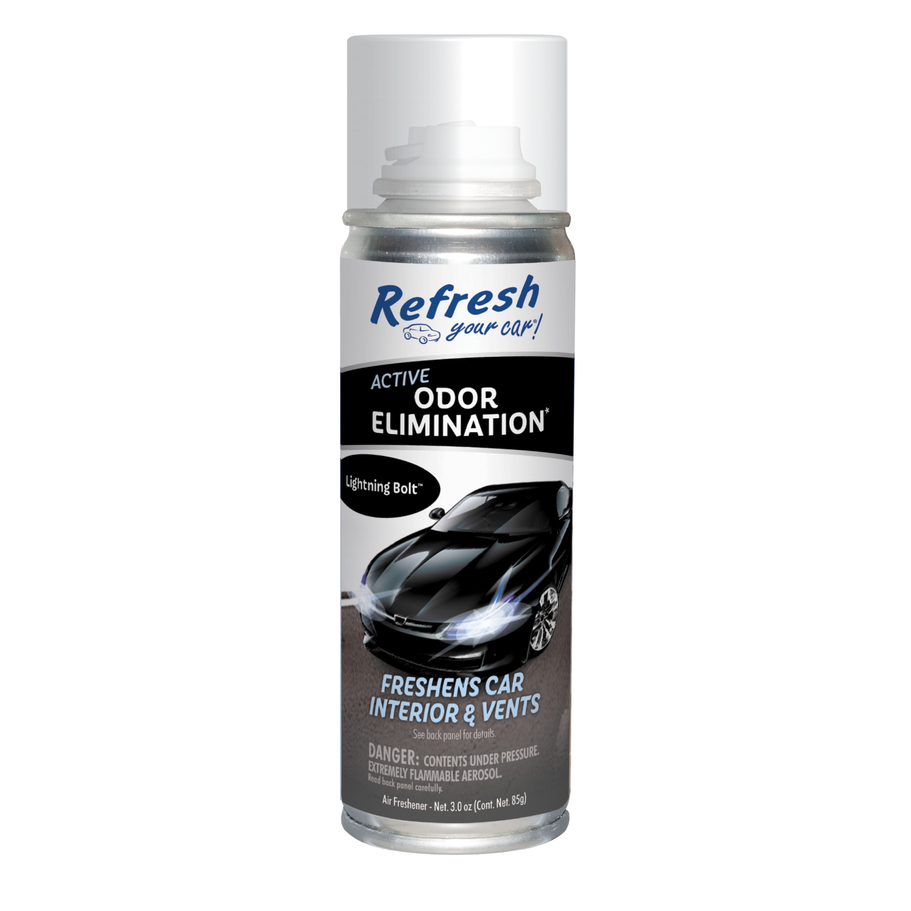 Refresh Your Car! Active Odor Elimination Fogger (Lightning Bolt Scent)