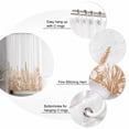 thumbnail image 7 of Shower Curtains Lavender Floral Bath Curtain Plants Flowers Waterproof Bathroom Shower Curtain Set with Hooks Decoration 72 x 84 Inches, 7 of 7