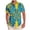 #042-Yellow, variant on Kakii Mens Shirts 80s 90s Shirts for Men Casual Button Down Short Sleeve Shirt, Funny Party Quick Dry Mens Clothing