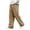 Khaki -AA02, variant on Domzle Mens Corduroy Pants Casual Baggy Pants Wide Leg Loose Fit Joggers Sweatpants Elastic Waist Drawstring with Pockets Blue M Sweatpants
