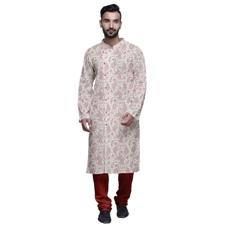 

Atasi Printed Designer Kurta For Boys Casual Kurta Pajama Set Ethnic Summer Clothing