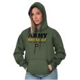 thumbnail image 5 of US Army Girlfriend Military Logo Hoodie Sweatshirt Women Brisco Brands S, 5 of 6