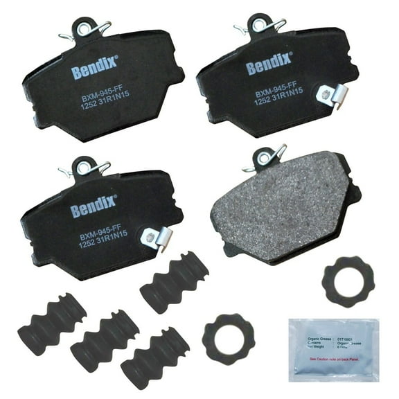 Disc Brake Pad Set Fits select: 2008-2011,2013-2015 SMART FORTWO