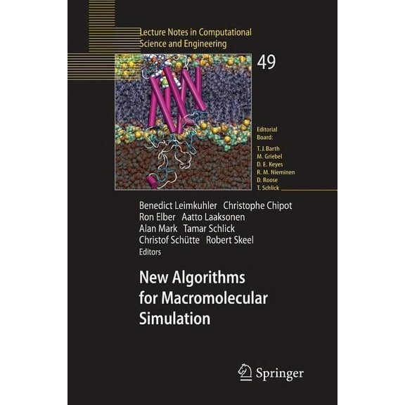 Lecture Notes in Computational Science a New Algorithms for Macromolecular Simulation, Book 49, (Paperback)