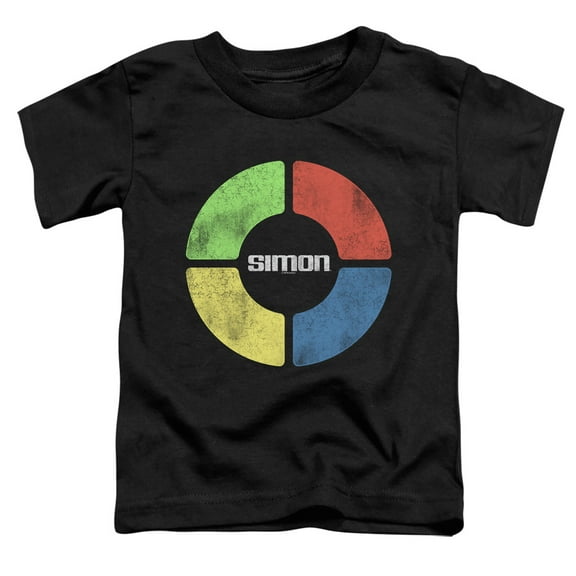 Simon Simple Simon S/S Toddler T-Shirt Black