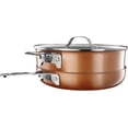 thumbnail image 3 of Gotham Steel Stackable Pots and Pans Stackmaster 10 Piece Cookware Set, 3 of 5