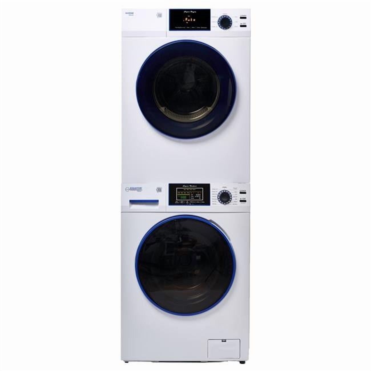 Equator MARINE ANTI CORROSION Stackable Compact Washer 1.6cf+Sensor Dryer 3.1cf 110V