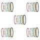 thumbnail image 3 of Minnieouse 7 Pieces Boho Handmade Beads Anklets Jewelry Style Multilayered Bohemian Hand Elastic Beaded Bracelets Foot Chain Type2 NO2 Minnieouse CBP585392, 3 of 4