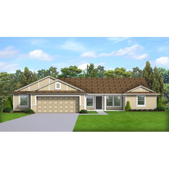 556-15131: Traditional Country 3 Bed, 2 Bath Luxury Home Plan, 1513 Sq Ft: Full Blueprints with License to Build by Home Plan Marketplace - Lesuto