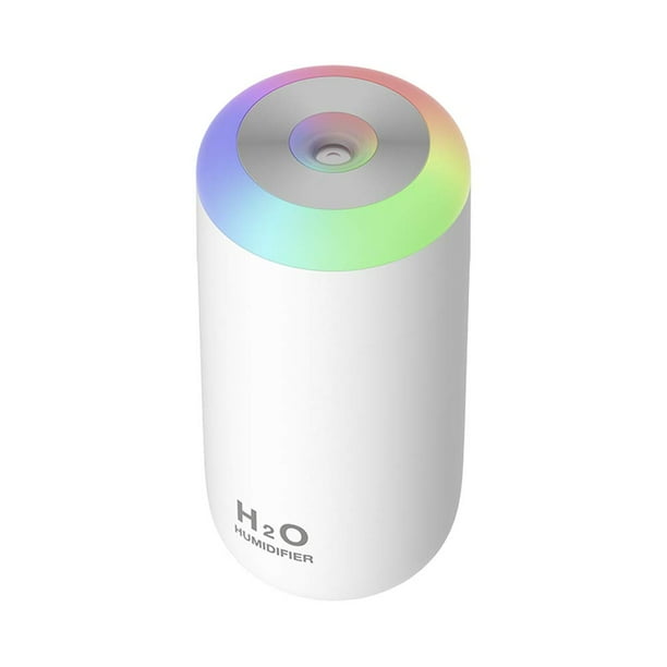 O-Mei Stars Humidificador pequeño de 350 ml Humidificador de mesa Humidificadores para dormitorio Humidificador para bebés Humidificador de niebla fría Humidificadores LED para bebés con luz nocturna