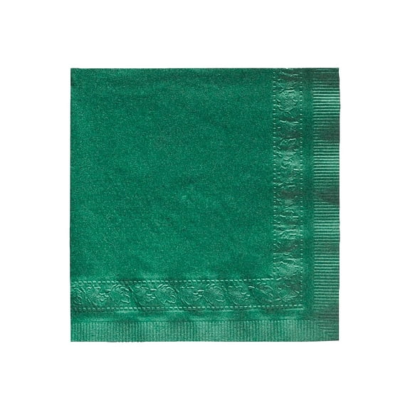 Hoffmaster Beverage Napkin Hunter Green 1000/Carton (180337)