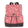 thumbnail image 1 of Disketp Red Hibiscus Flower Mochila de Cuero para Mujer, Bolso de Espalda Antirrobo con Estilo para Viaje, Trabajo y Uso Diario, 1 of 4