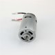 thumbnail image 3 of Motor 550 con escobillas, 17500 RPM, 144001-1951 para 144001 144002 124018 124019, piezas de repuesto para actualización de coches RC., 3 of 5