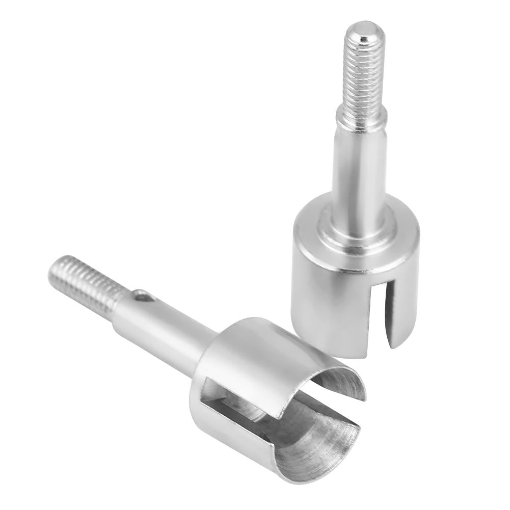 LYUMO Metal Wheel Axle,RC Wheel Axle,2pcs Aluminum Alloy Metal Wheel