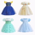 thumbnail image 3 of Vestido de princesa para niñas de malla de otoño, gama de tallas versátil, para usar durante toda la temporada, 3 of 6