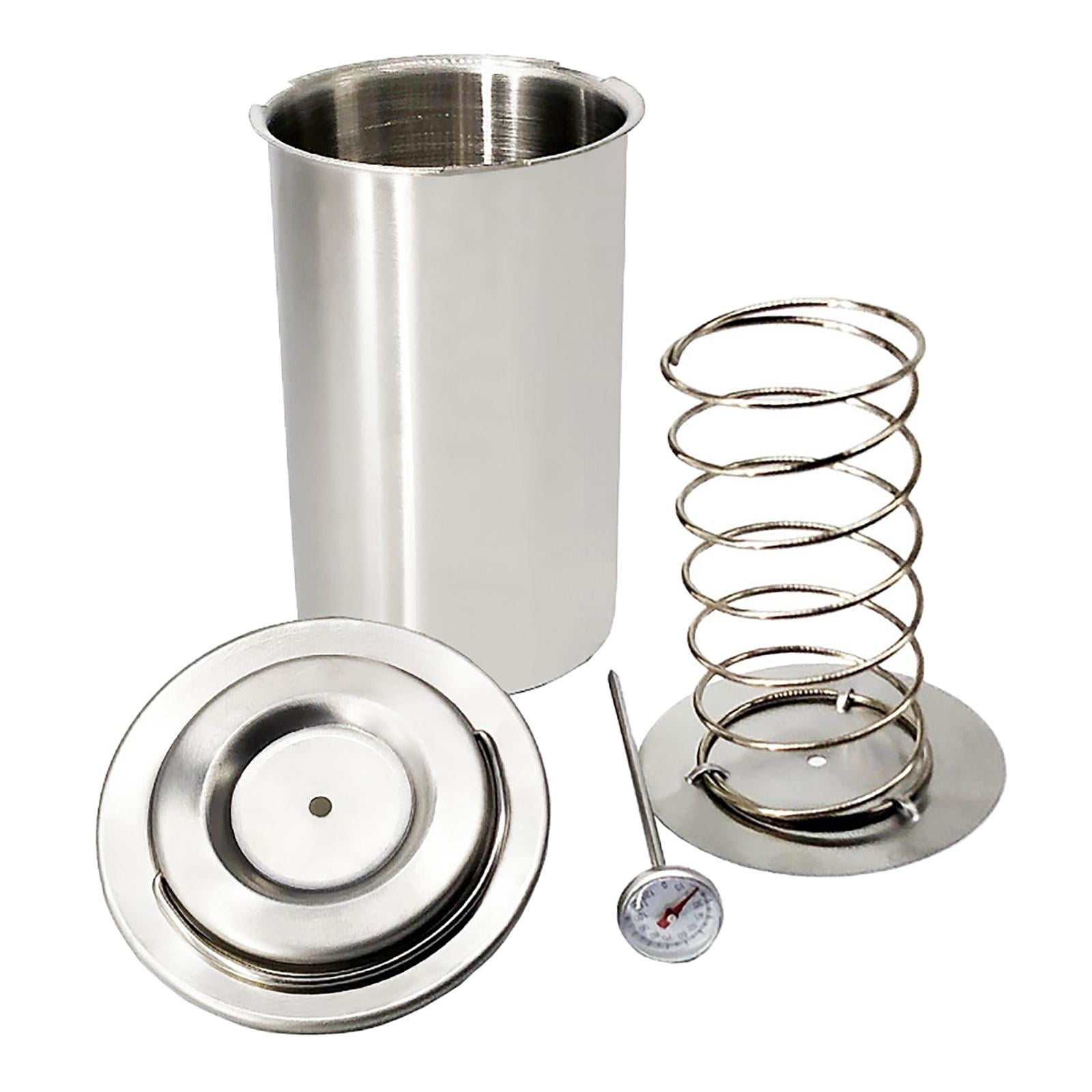 Stainless Steel Meat Press Built in Temperature Monitor for Poultry