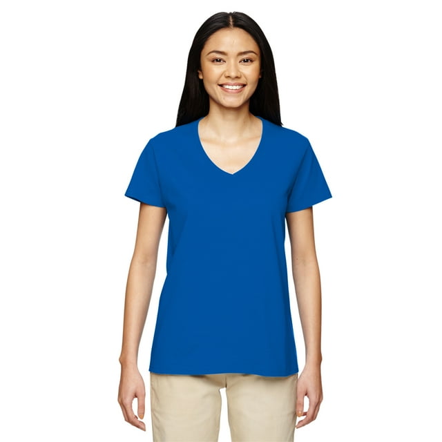 Gildan Heavy Cotton Ladies' V-Neck Tee