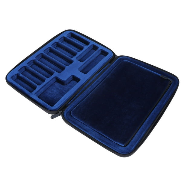 Estuche de almacenamiento para boquilla de clarinete, Estuche de almacenamiento para boquilla de saxofón Bolsa de almacenamiento para boquilla Caja de almacenamiento para boquilla Diseño de clase mun