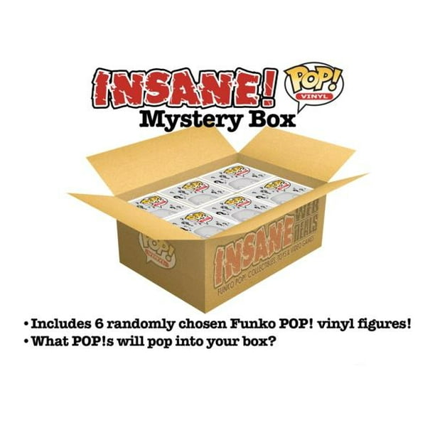 Funko Pop! Vinyl Mystery Box (includes 6 random figures) 