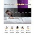 thumbnail image 5 of Blackout Curtains for Bedroom, Modern Purple Room Darkening Window Drapes for Living Room, Abstract Diamond Luxury Gradient Thermal Insulated Grommet Curtains, 42x63 inch, 2 Panels, 5 of 9