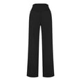 thumbnail image 6 of Lenago Women's Flare Yoga Pants with Pockets High Waisted Yoga Leggings Tummy Control Yoga Pants Full-Length Leggings No See Through Workout Yoga Pants, 6 of 10