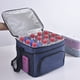 thumbnail image 4 of Sonducket Bolsa de almuerzo de papel de aluminio, bolsas térmicas para alimentos, almacenamiento de Picnic aislado, gran capacidad, contenedor de viaje Bolsas de mensajero y de hombro Gris Sonducket AP012493-01, 4 of 6