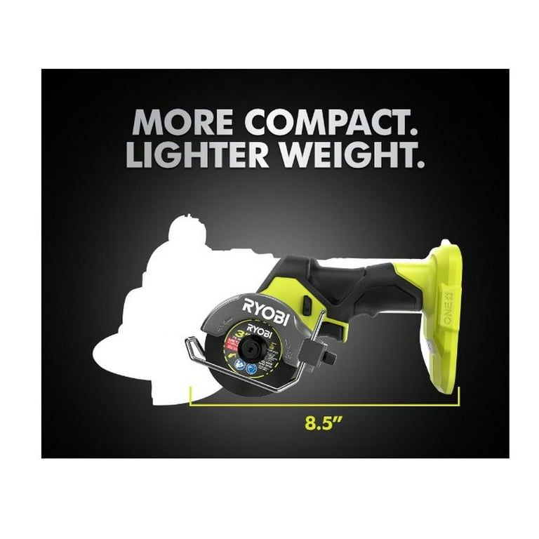 Ryobi ONE+ HP 18V Compact Brushless Cut-Off Tool, Light Ryobi ONE+ HP 18V Compact Brushless Cut-Off Tool, Light